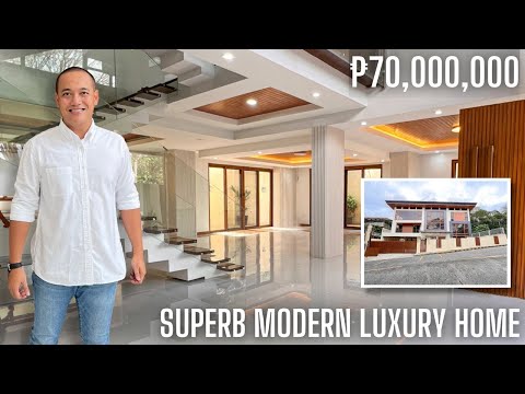 Видео: Обзор дома 312 | Великолепный современный дом класса люкс продаётся в жилом комплексе Vista Real ...