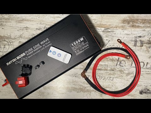 Видео: ⚡Якісний інвертор DATOUBOSS⚡ 12V/1500W чистий синус з AliExpress. Що всередині? Порівняння з дешевим