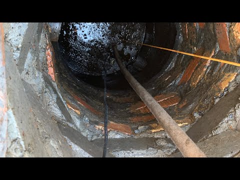 Видео: Опыт эксплуатации фекального насоса с ножом, откачка старого ила в выгребной яме
