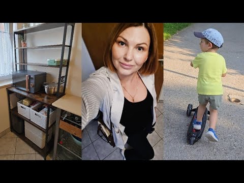 Видео: Влог#55🇩🇪Вернулись в Германию🛴Кириллу купили самокат🗄Новый стилаж на кухне🍽Мою посуду руками теперь