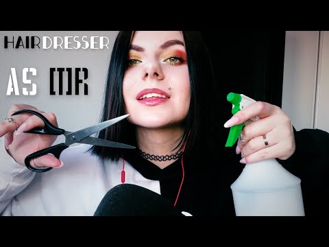 Видео: АСМР Парикмахер 💇🏻‍♀ || ASMR Hairdresser *haircut*~Roleplay~✂🪮
