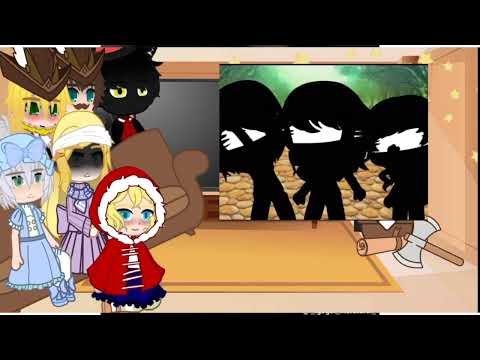 Видео: gacha cute.Реакция Красной шапочки на клип "Алиса в стране чудес"
