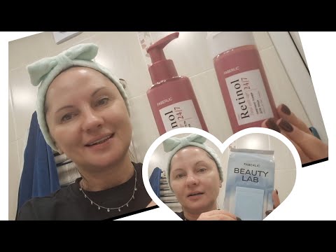 Видео: Тестирую новинки каталога N 16 #фаберлик/Серия Retinol 24/7/набор тканевых масок 