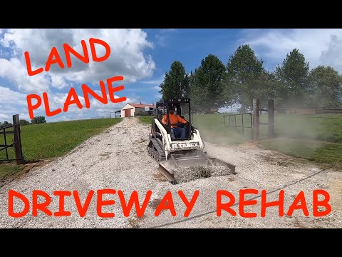 Видео: Самолет Skid Steer Land Plane делает эту работу ПРОСТОЙ!