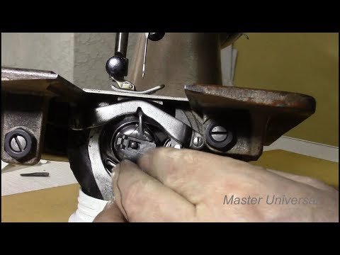 Видео: Шпульный колпачок не защёлкивается в челноке.  Что делать. Видео № 481.
