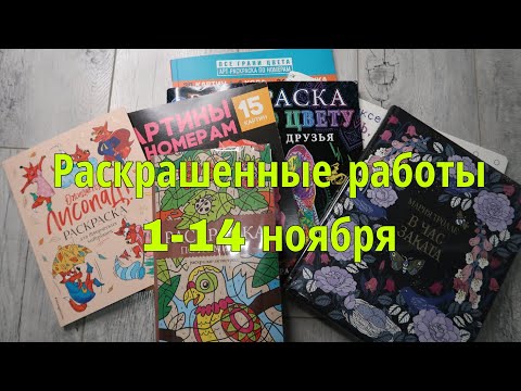 Видео: Раскрашенные за две недели работы 1-14 ноября 2025г.