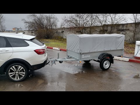 Видео: Прицеп САЗ 82993-01оц 2,5х1,22