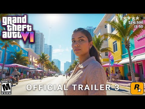 Видео: Официально анонсирован третий трейлер GTA 6! Дата выхода, предзаказы и цены подтверждены!