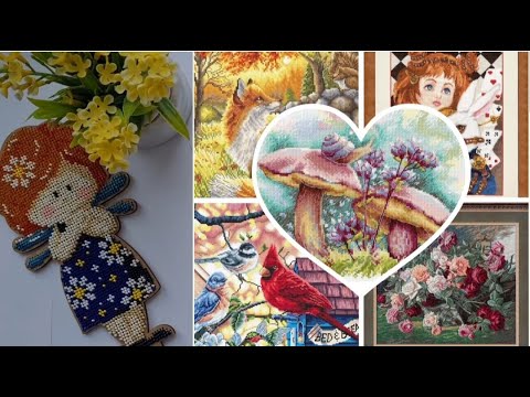 Видео: 10.НОВИНКИ наборов для ВЫШИВКИ, вышедшие в МАРТЕ.LUCA-S, РТО, MEREJKA, Риолис, Letistitch, МП студия