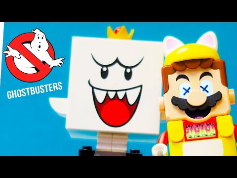 Видео: МАРИО ОХОТНИК ЗА ПРИВИДЕНИЯМИ! lego Super Mario 71377 Король Бу и двор с призраками