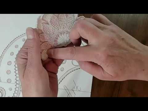 Видео: МК по ирландскому кружеву. Воротник "Версаль".Урок 3. Irish crochet lace + Tunisian crochet