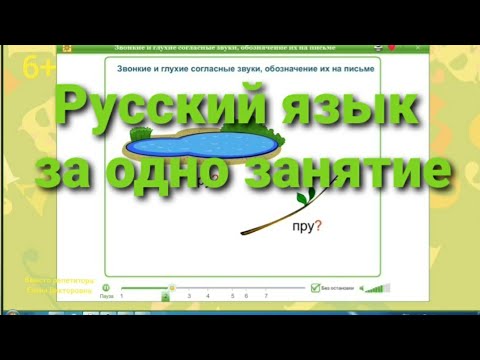 Видео: Русский язык за одно занятие