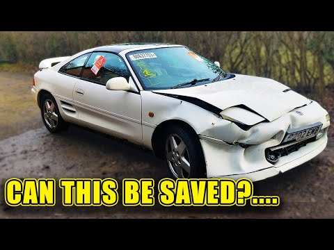 Видео: Стоит ли чинить эту разбитую Toyota MR2 стоимостью 500 фунтов стерлингов?
