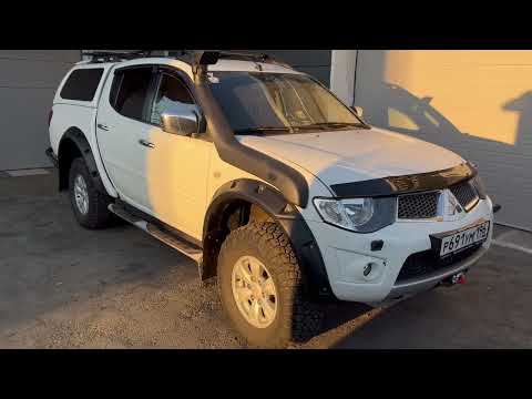 Видео: Mitsubishi L200 - гражданский тюнинг пикапа