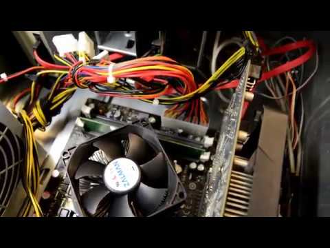 Видео: Не включается ПК, шумит вентиляторами.