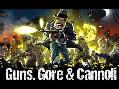 Видео: ГАНГСТЕР ПРОТИВ ЗОМБИ - Guns, Gore and Cannoli #1