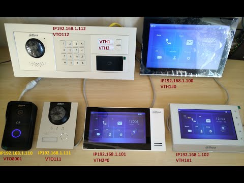 Видео: Самый подробный обзор настройки домофонов Dahua