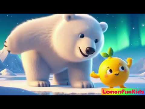 Видео: Кузя Лимончик и  белый мишка Снежок