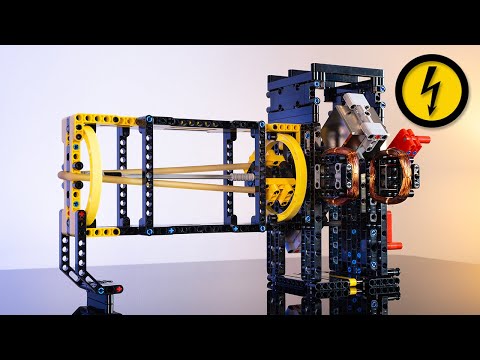 Видео: LEGO Elastic Energy: получение энергии из резины!
