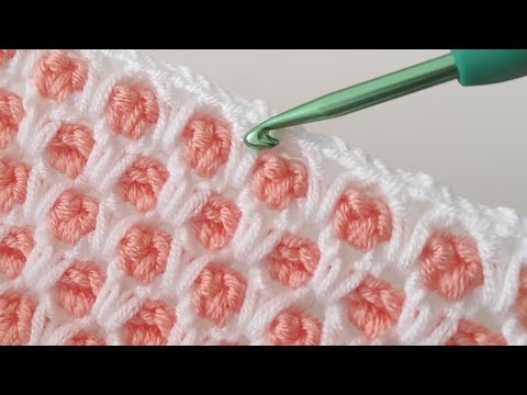Видео: Схема вязания детского одеяла крючком для начинающих ~ Trends Crochet Blanket Pattern