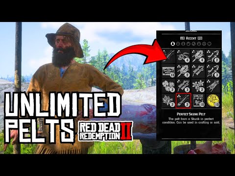 Видео: Самый странный глюк в RDR2 даёт вам БЕСКОНЕЧНЫЕ шкуры!