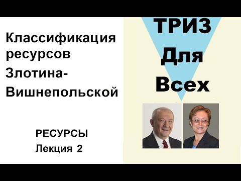 Видео: Лекция 2. Классификация ресурсов по Злотину-Вишнепольской. Ресурсы