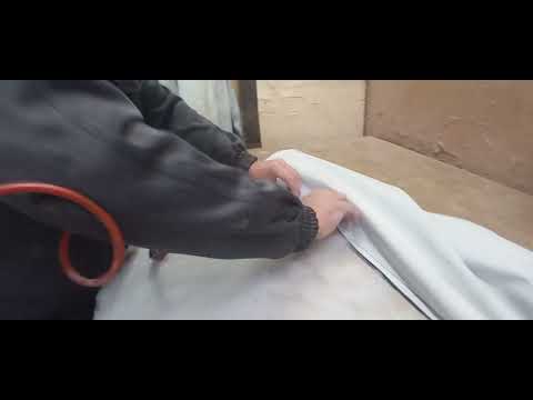 Видео: Обивка дивана подлокотник. 2024