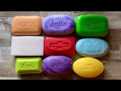 Видео: ASMR Soap cutting | Soap Carving|Резка мыла  | ASMR