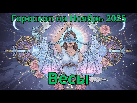 Видео: ♎ Весы Гороскоп на Ноябрь 2025 Astrology Libra
