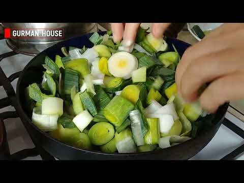 Видео: Healthy leek recipe. САМЫЙ Полезный Лук-порей на завтрак! РЕЦЕПТ на скорую руку! СЕКРЕТ здесь!