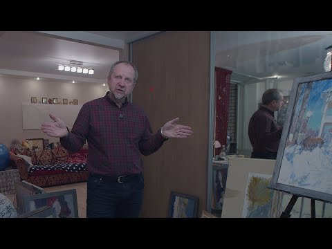 Видео: В мастерской художника Николая Денисенко