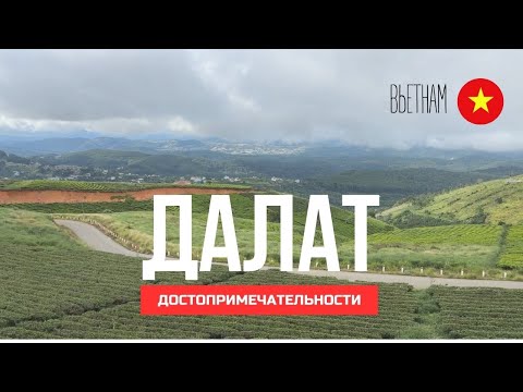 Видео: Достопримечательности Далата, Вьетнам #вьетнам #далат #далатвьетнам