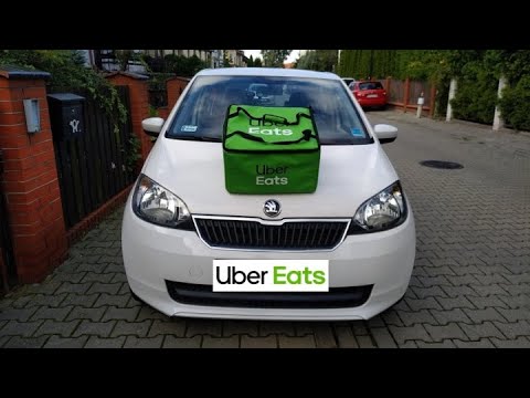 Видео: Польша. Работаю на авто в UberEats (доставка еды). Сколько можно заработать?