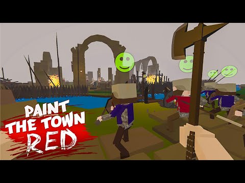 Видео: БИТВА НА РУИНАХ! РАЗРУШЕННЫЙ ЗАМОК! ➤ Paint the Town Red
