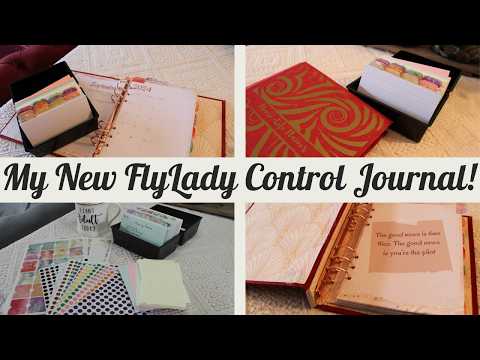 Видео: Мой новый и улучшенный журнал управления FlyLady | Система планирования с помощью карточек | Сист...