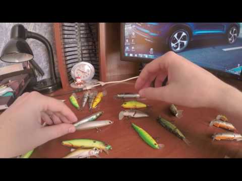 Видео: мои лучшие воблеры в сезоне 2016 года.