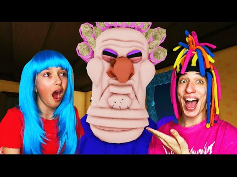 Видео: КИТАЙКА И ПОБЕГ ОТ ЗЛОЙ БАБКИ В ROBLOX С СЕСТРОЙ!