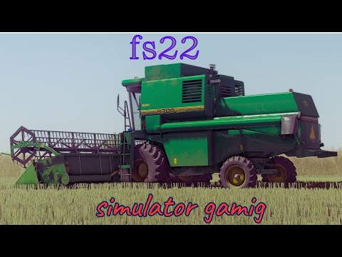 Видео: Farming Simulator 22 JOHN DEERE молотить рапс {відео oброблене}