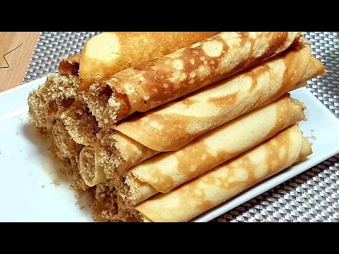 Видео: Давно забытый рецепт из СССР💯 БЕЗ ВАФЕЛЬНИЦЫ ВАФЕЛЬНЫЕ ТРУБОЧКИ! Самый простой рецепт на сковороде