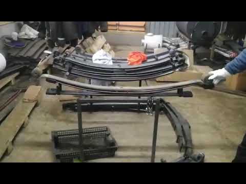 Видео: Усиление однолистовой рессоры Форд Транзит