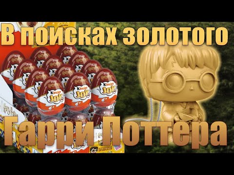 Видео: В поисках золотого Гарри Поттера | Kinder Joy Funko Harry Potter #matthewpictures