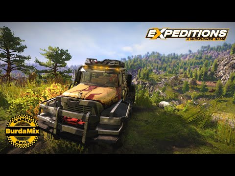 Видео: Бесценный груз - Потухший вулкан ♛ Expeditions: A MudRunner Game