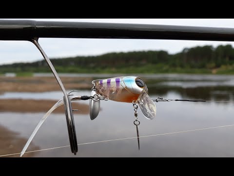 Видео: Jackall Micro Tappy - белый хищник от него дуреет! Ловит, когда другие воблеры молчат