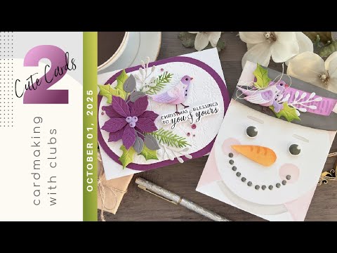 Видео: Добавьте объёма к однослойным трафаретам | Наборы Spellbinders Club, октябрь 2025 г.