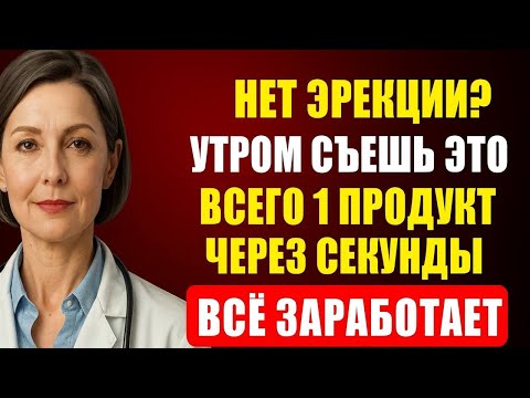 Видео: Ешьте это утром после 60: как разогнать кровообращение «там внизу» и вернуть лёгкость шагу