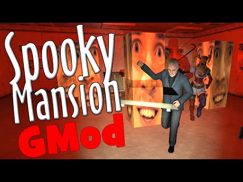 Видео: GMod! Spooky Mansion! (Куплинов, Колян и Алекс)