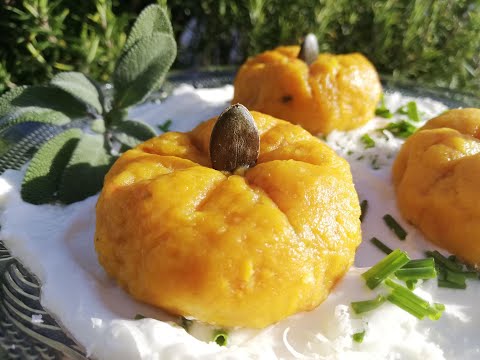 Видео: Кнёдель из тыквы. Кнедлики. Кнедлики. Кнедле. 