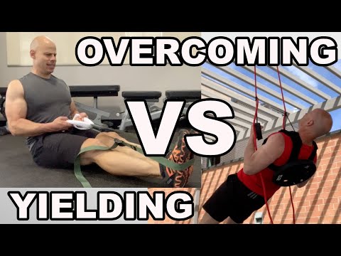 Видео: Изометрические упражнения «Уступка» или «Преодоление» — что лучше для вас?