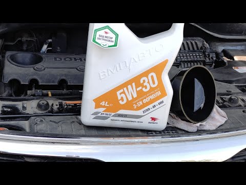 Видео: КИА Соренто G4KE 2.4 на масле ВМП Авто 5w30 C3