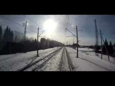 Видео: Пермь Сортировочная    Балезино за 14 минут  Perm Sorting   Balezino Time Lapse 720p